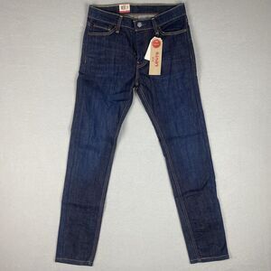 Levi's 510 Skinny Blue Jeans 29W x 32L Sits Waist Skinny from Hips to Ankle NWT